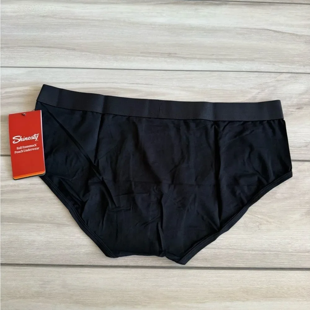 Shinesty Ball Hammock Briefs Black XL NWT IN PACKAGE